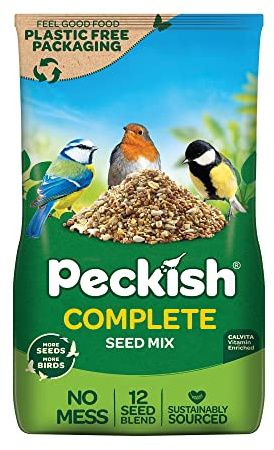Peckish Complete Seed and Nut Mix for Wild Birds 1.7kg, Green