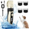 YAZEKY Tondeuse Chien,Professionnelle Poil Long Epais Tondeuse, Chat faible bruit pour tailler, avec Ecran LCD et 4 Accessoires de Peigne, Convient petits chiens chats animaux aux