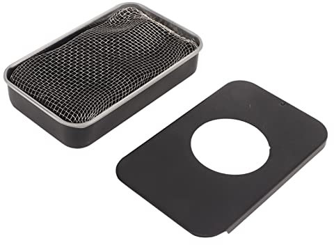 Natudeco Alcohol Fuel Stove, Outdoor Alcohol Stove Mini Alcohol Stove Portable Easy Use for Traveling Camping Picnic Black
