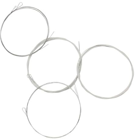 Vaguelly Mandolin Strings Steel for Musical Instruments Mandolin String Replacement Steel Accessories for Beginners and Professionals