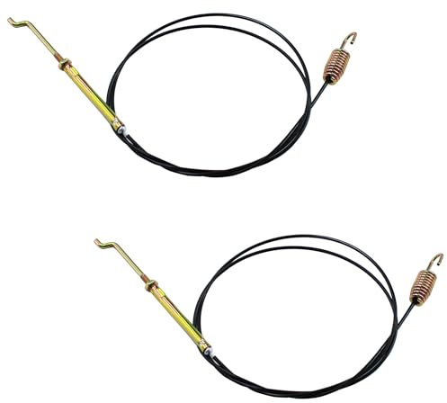 Shinelan 746-0897 Schnecken-Kabel passend für MTD, Yardman, Troybilt & MTD gebaut 2-stufige Schneefräse 746-0897A 946-0897 946-0897A (2 Stück)