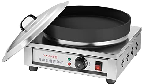 WENKA Padella per Gnocchi, Forno Commerciale, Macchina per Gnocchi Elettrica Automatica, Frittura Cruda per Gnocchi, Macchina per friggere Teglia Elettrica per Pasta di Pentole