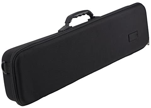 HERCHR Borsa Porta Canne da Pesca, Custodia Rigida in Eva Resistente agli Urti, Attrezzatura da Pesca, Porta Attrezzi, Porta Mulinello, per Riporre Accessori da Pesca