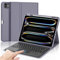IVEOPPE Tastiera iPad Pro 13 M4 2024 con Touchpad, Custodia con Tastiera iPad Pro 13 2024, Cover Tastiera Trackpad Italiano Bluetooth Staccabile per iPad Pro 13 (M4) 2024, Viola lavanda