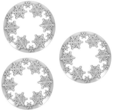 SEWACC 3 Stk intelligente Abdeckung klobürste wandmontage kerzenhalter dekorative Abdeckung Ärmel mit Weihnachtsschattierungen Kerzenaufsatz im Glas Deckel für Kerzenglas Zinklegierung