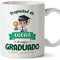 MUGFFINS Tazas Personalizadas para GRADUADO hombre - En Español - Propiedad de - 11 oz / 330 ml - Regalo Personalizable original y divertido