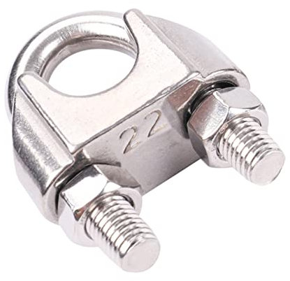 MUCKLILY 10piezas Abrazadera De Cable De Forma u Unidades Sujetador De Resistente