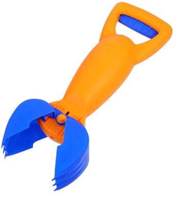 BESTonZON Sandgrube sandspielzeug strandspielzeug sandspielzeug für Strandspielzeug Sand Kid Toys Werkzeug zum Greifen von Sand Sandgreifer für Plastik Orange