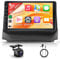 6G+128G 8 Core Android Autoradio per Ford Fiesta 2009-2017 9 Pollici Autoradio Wireless Carplay Android Auto Mirror Link Bluetooth FM/RDS/EQ/DSP WiFi GPS Navi Comandi al Volante Telecamera Posteriore
