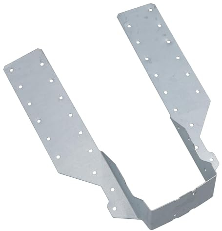 Light Duty Timber Wood Joist Hanger 75mm Decking Galvanised Beam Holder