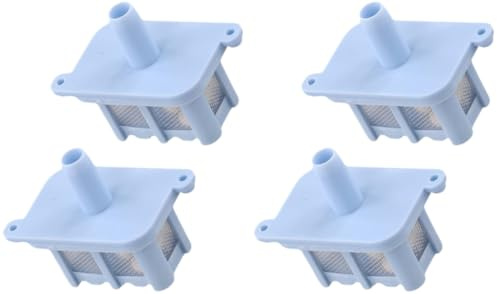 Zhanhai Lot de 2/4 filtres d'entrée de réservoir d'eau propre de rechange pour Roborock Qrevo Edge pour Q Revo Series pour station de base d'aspirateur robot Qrevo Curv (4 pièces)