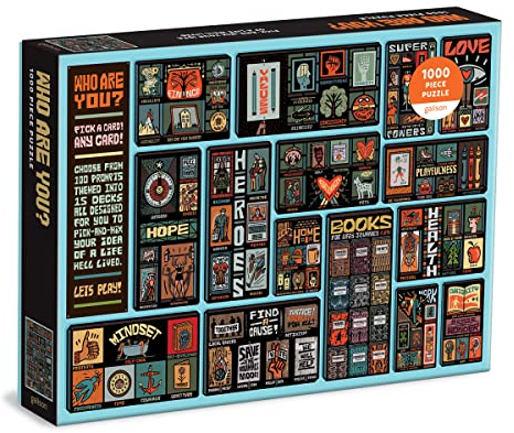 Galison 9780735370487 Who Are You 1000 Piece Puzzle