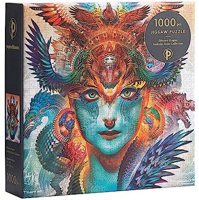 Dharma Dragon Android Jones Collection: 1000 Pieces, Multicor