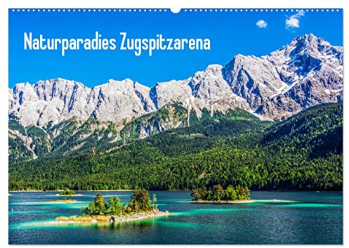 Naturparadies Zugspitzarena (Wandkalender 2026 DIN A2 quer), CALVENDO Monatskalender: Eindrucksvolle Impressionen aus dem Zugspitzgebiet (CALVENDO Orte)