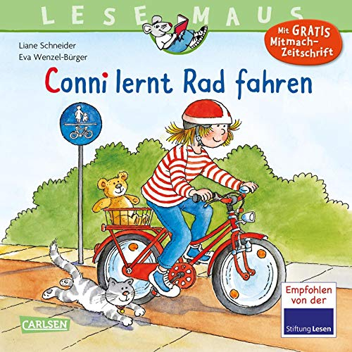 LESEMAUS 71: Conni lernt Rad fahren: Tolle Bilderbuchgeschichte für Kinder ab 3, die das Radfahren lernen (71)