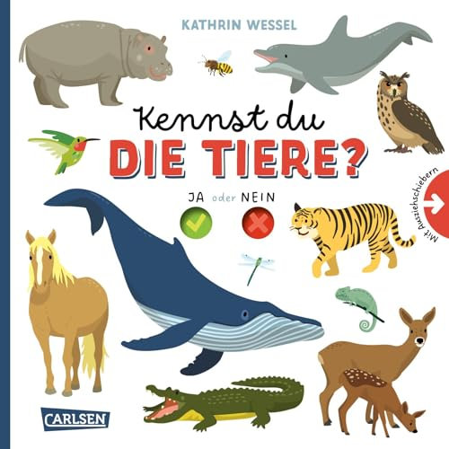 Kennst du die Tiere?: Pappbilderbuch über Tiere auf dem Bauernhof, im Meer, im Wald und anderswo - mit Schiebern zum Rausziehen und Mitraten für Kinder ab 2 Jahren