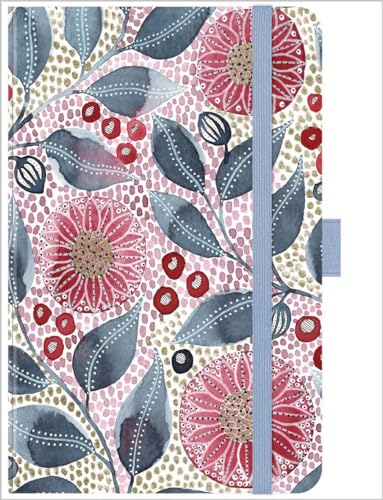 Premium Timer Small Flower Garden 2024: Buchkalender - Terminplaner mit hochwertiger Folienveredelung und Prägung. 9 x 14 cm