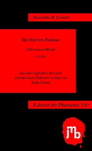 Das blutrote Rouleau (Kabinett der Phantasten)