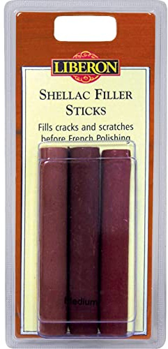 Liberon SFSM Medium Shellac Fill Stick (Pack of 3)