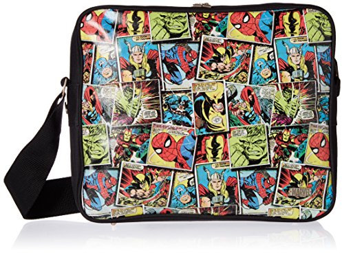BB Designs Europe Unisex-Adult Marvel Comics - Messenger Bag Laptop Bag Multicolour (Multicolour)