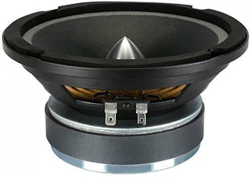 LANZAR MID WOOFER MEDIO BASSO WOOFER 16,50 CM 6.5 165 MM OPTI6MI DA 250 WATT RMS E 500 WATT MAX X GARE SPL DIFFUSORE OPTI 6MI X VOCE PER PORTE E PORTIERE AUTO