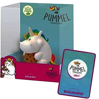 Pummel & Friends - Sammelfigur (mit Sammelkarte) - Pummeleinhorn (Flauschig)