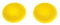 OSTENT 6 x bouton de manette analogique Pad Protector Case Compatible pour Sony PS4 Wireless Controller - couleur jaune
