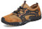 FLARUT Herren Sportsandalen Sommer Trekking Sandalen Wanderschuhe Outdoorsandalen Super Atmung Draussen Hiking Schuhe Mesh Vamp Wasserschuhe Sport Laufen Klettern(Braun,45)