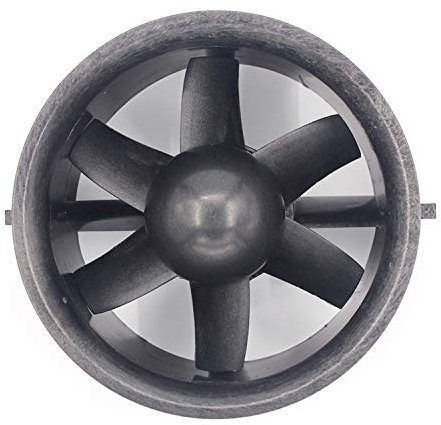 Wang shufang 1pc 70mm 6 Ducted Fan Propeller With Ducted Barrel Brushless Motor Fan Fit For RC Drone Accessories Quadcopter (Color : Full Set)