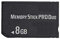 LICHIFIT 8GB Memory Stick Pro Duo Memory Card Thumb Drive Flash Drive Bulk for Sony PSP 2000 3000 High-speed Black