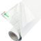 FEOMOS White Blackout Window Film - 100% Light Blocking Static Window Clings Privacy Total Blackout Window Coverings Room Darkening Easy Removal 60cm x 200cm