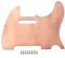 Alnicov - Battipenna per chitarra, 8 fori, in metallo, per chitarra statunitense, messicana, telecaster telecaster, stile tl, bronzo