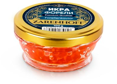 Kaviar 100 g Glas - Roter Kaviar - Forellenkaviar - икра caviar