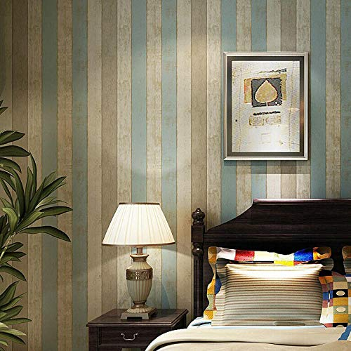 3D Tapete Vintage Vertikale Streifen Fototapete Wohnzimmer Kinderzimmer Hintergrund Wandverkleidung 430cmX300cm