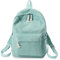 Freizeitrucksack Mädchen Tagesrucksack, Streifen Cord Schulrucksack Mädchen Teenager, Unisex Rucksack, Damen Schultasche, Schulrucksack, Casual Daypack für Universität Reisen Freizeit Arbeit, Grün