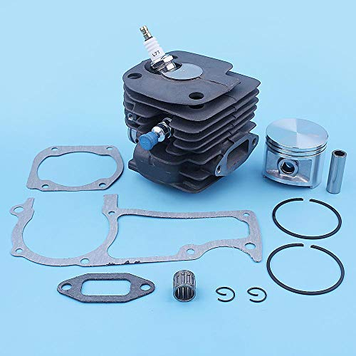 Luxuypon Kit de joint de piston de 52 mm pour tronçonneuse Husqvarna 372XP 365 371 362 371 K 375 K