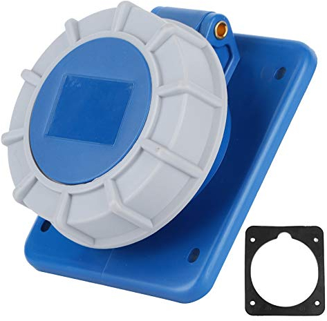 Steckdose, Bootssteckdose mit Dichtung IP67 Wasserdicht 16A 220-250V für Yacht RV Wohnmobil Wohnwagen