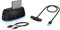 ICY BOX HDD / Festplatten Docking Station USB 3.0 für SATA 2,5 Zoll & 3,5 Zoll, Schwarz & Sabrent SATA Kabel Adapter, 5Gbps 3.0 High-Speed Konverter USB 3.0 zu SSD / 2,5-Zoll-SATA-Festplatten Adapter