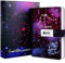 Dzhzal Diary with Lock, Starry Sky Journal for Boys Girls Women Lockable Leather Constellation Diary with Gifts Box, Personal Secret Locking Refillable A5 Notebooks 8.5 X 5.9