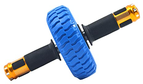 Bauchrolle - Bauchgewicht verlieren Kernkrafttraining Bauchkraftübung Einrad Silent Bauchtrainingsrad Fitnessstudio Versorgung Blau