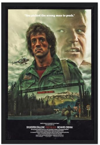 MUTYNE FIRST BLOOD Poster Dekorative Malerei Leinwand Wandkunst Wohnzimmer Poster Schlafzimmer Malerei 08x12inch(20x30cm)