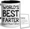 CAYVUSUA Mug pour papa – Cadeau pour papa – World's Best Farter Oops I Mean Father – Cadeaux amusants de la part de sa fille et de son fils – Cadeaux de Noël pour père, grand-père, beau-père,