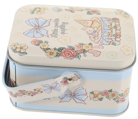 Tinplate Cookie Storage Holiday Tinplate Box Candy Containers for Biscuits Festive Tinplate Storage Containers