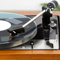 Clear Acrylic Turntable Mat - Platter Slipmat for 12 Vinyl Vintage Record Player - Antistatic Cover, Reduces Noise & Sounds from Static & Dust - Tighter Bass Quality, Record Player Mat