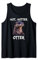 Heiß, heißer, Otter cooler Otter mit Sonnenbrille Uhren Sonnenuntergang Tank Top