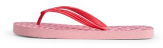 FILA Damen Troy Logo Slipper wmn Flip-Flop, Azalea-Charisma, 38 EU