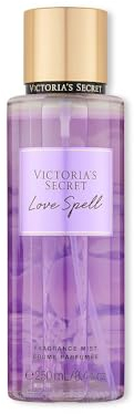 Vittoria Seecret Acqua Profumata Body Mist Nuove Fraganze Shimmer 250 ML (Love Spell, 1 Pezzo)