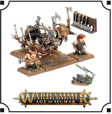 Warhammer - Dwarfen Mountain Holds: Goblin-Hewer (Brettspiel, Miniaturen, Spielplan, Spielregeln, Zwerge vs. Goblins, Fantasy, Klassisch, 96+, 144+, Deutsch)