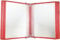 IUBGFTO A4-Aktenordner, wandmontierter Datei-Organizer, 10 doppelseitige Panels, Desktop-Referenzsystem für die Beratung von Speicherdateien, Mehrfarbig (G)