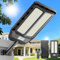 Adewalk 4000W Solar Straßenlaterne mit Fernbedienung, IP66 Wasserdichte Solarlampen für Außen mit Bewegungssensor, 6500K Solarleuchten Superhelles LED Solar Strahler Außen für Gärten Garage Straßen